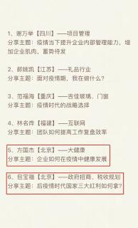 “ 疫情突围，共谋发展 ” 豪门国际创新商学研习社举办线上分享会