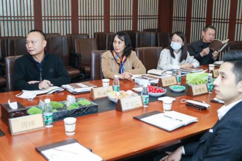 罗湖区人大常委副主任谭会茹一行莅临豪门国际调研