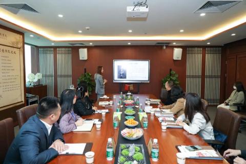 罗湖区人大常委副主任谭会茹一行莅临豪门国际调研
