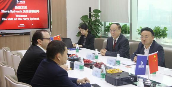 Nova Spivack先生再访豪门国际，双方达成战略合作！