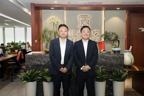 明光市市委书记被豪门国际企业文化深深感动 | 深入沟通合作空间广阔