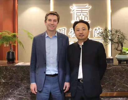 胡润百富创始人来访豪门国际，共商战略合作！